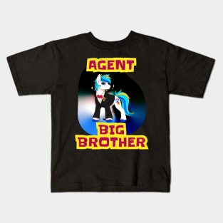 Agent Big Brother Kids T-Shirt